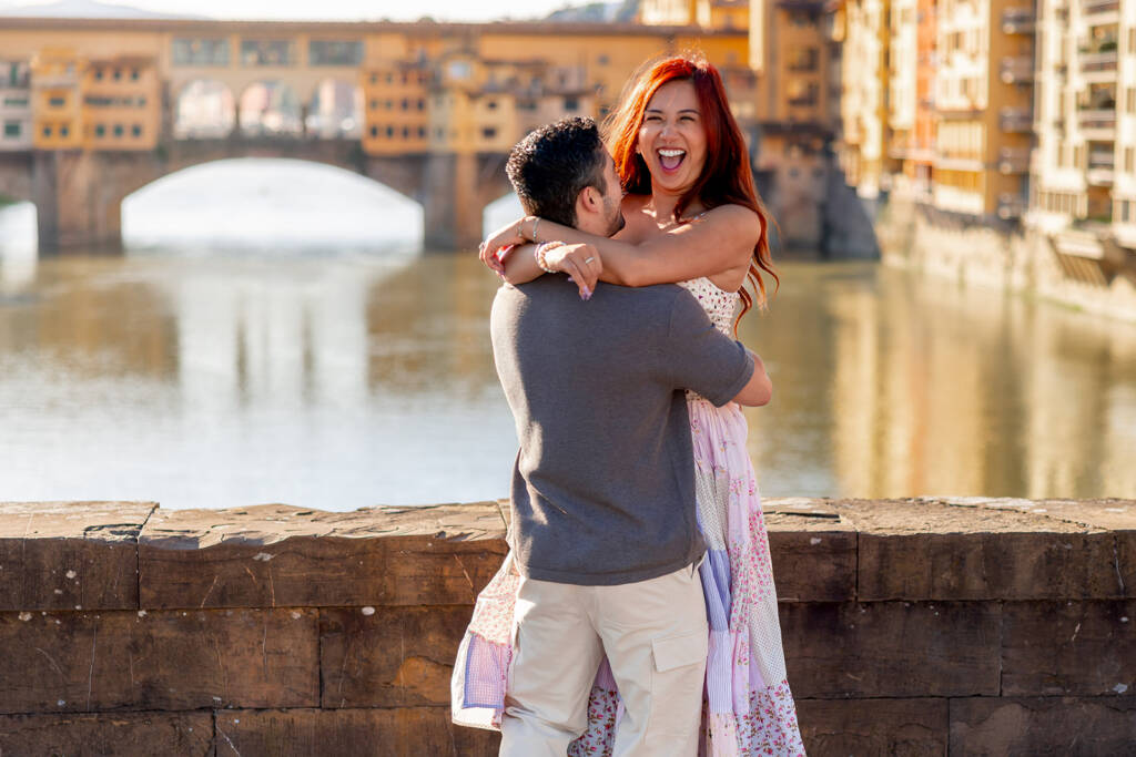 MicaJamesProposal in Florence